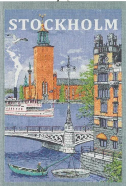 Stockholm kökshandduk 35X50 - Ekelunds Linneväveri