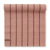 Striava rosa löpare 35x120 cm