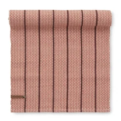 Striava rosa löpare 35x120 cm