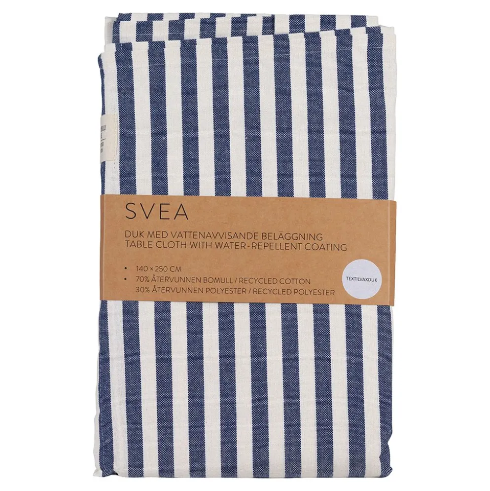 Svea denim textilvaxduk – Randig vattenavvisande duk