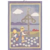 Svensk sommar kökshandduk 35X50 - Ekelunds Linneväveri