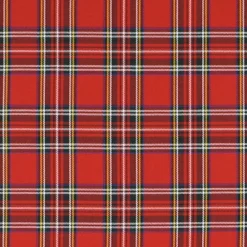 Tartan MINI röd skotskrutigt tyg