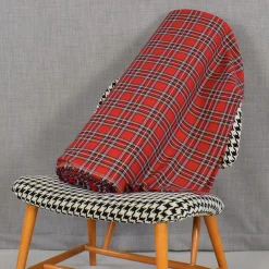 Tartan MINI röd skotskrutigt tyg