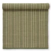 Tri grön/jute 40x140 löpare