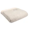 Ullpläd Fishbone Silver Grey, 100% Ull, 150x183 cm