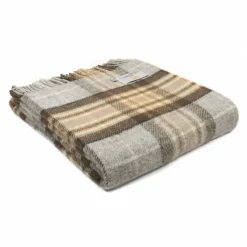 Ullpläd Tweedmill - Tartan McKellar 100% Ull, 150 x 183 cm