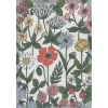 Vildblomster kökshandduk 35X50 - Ekelunds Linneväveri