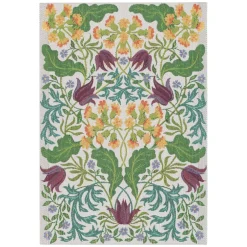 Vårblommor kökshandduk 35X50 - Ekelunds Linneväveri