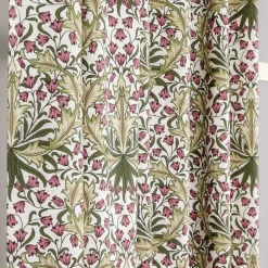 Willow Bloom gardin – klassisk blommig gardin i Arts and Crafts-stil