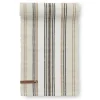 Wove beige löpare 17x120 cm – Randig bordslöpare